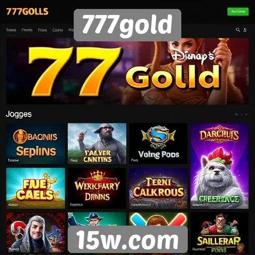 A diversidade de jogos disponíveis no 777gold